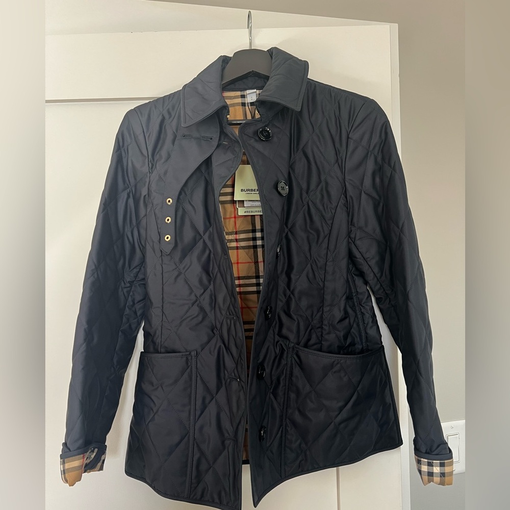 Burberry Quilted Shell Jacket